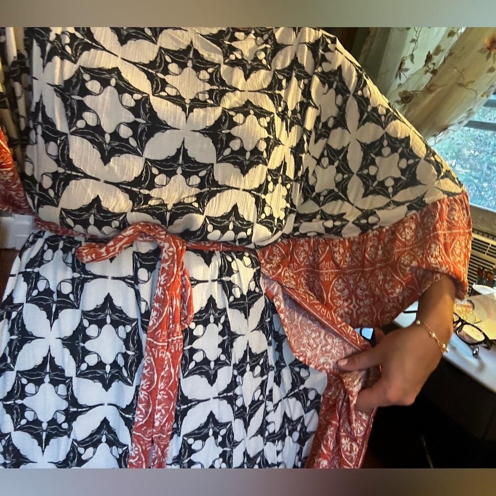 RARE Free people patterned midi - Picture 5 of 7